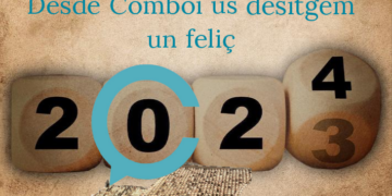 Desde l’equip de Comboi us desitgem a totes i tots un pròsper any 2024. Gràcies per acompanyar-nos aquest 2023.