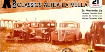 21 de gener, concentració de vehicles clàssics a Altea la Vella.
