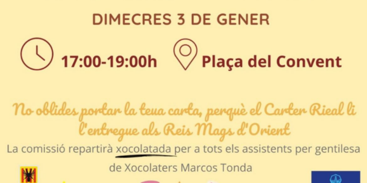 El Carter Reial arriba a Altea per recollir les cartes dels xiquets i xiquetes. Demà, a les 17h. El Carter Reial arriba a Altea per recollir les cartes dels xiquets i xiquetes. Demà, a les 17h.