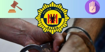 Col·laboració Policial: Detingut Presumpte Agressor de Violència de Gènere a Altea