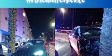 Accident en Altea: Conductor baix els efectes de l’alcohol involucrat en una eixida de via