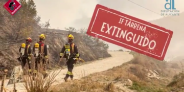 Èxit en l’Extinció de l’Incendi Forestal a #IFTàrbena