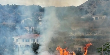 Incendi en Altea