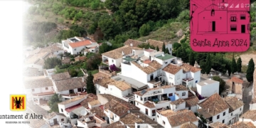 Altea la Vella es prepara per a les Festes de Santa Anna 2024. Programa de festes