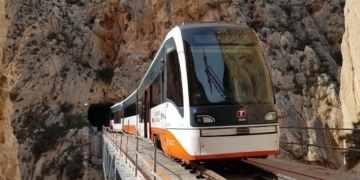 FGV finalitza les proves de càrrega dels viaductes de l’Algar i Mascarat i avança en la recuperació de la Línia 9 del TRAM