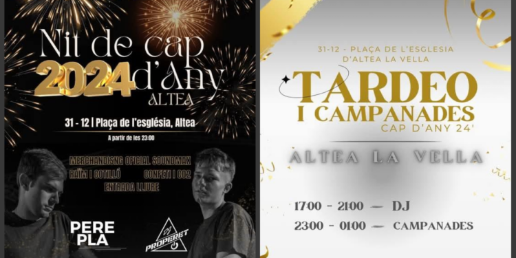 Altea es prepara per a rebre el 2025 amb dues grans celebracions! Altea es prepara per a rebre el 2025 amb dues grans celebracions!