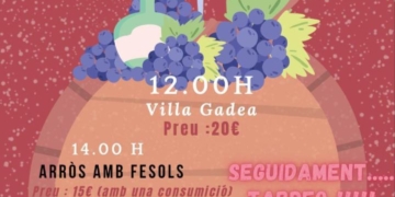 Aquest dissabte: Cata de vins, dinar i tardeo