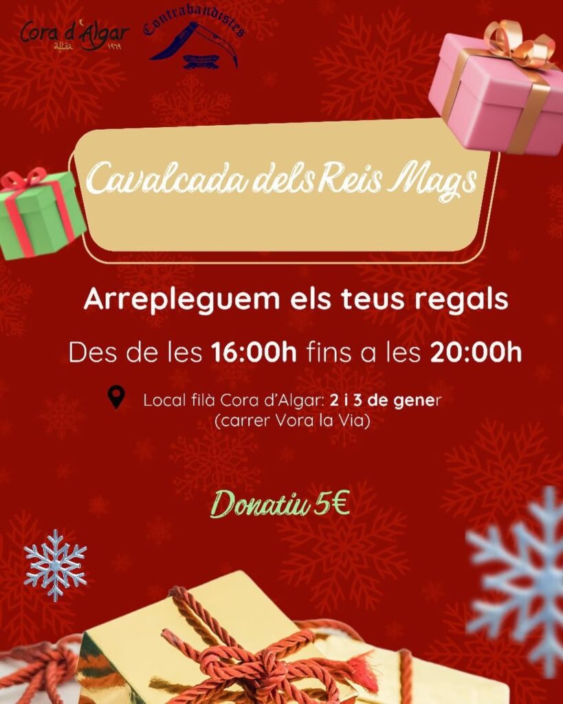 Els Reis Mags repartiran la màgia pels carrers d’Altea Els Reis Mags repartiran la màgia pels carrers d’Altea