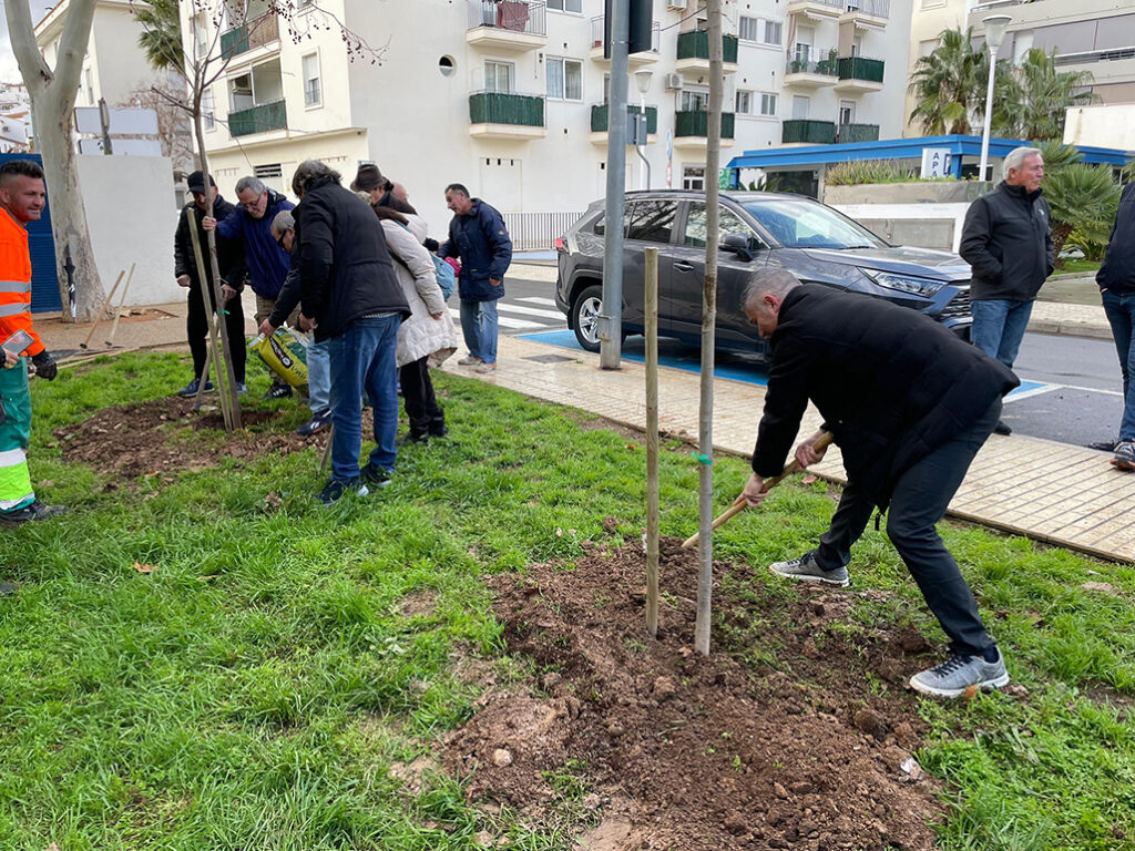 Altea celebra el Dia de l’Arbre de la Comunitat Valenciana amb la plantació al Nucli Urbà