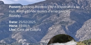 Demà dimarts, xerrada a Altea: Com sobreviure a una riuada Demà dimarts, xerrada a Altea: Com sobreviure a una riuada