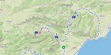 Tall de la N-332 a Altea demà dijous per la Volta a La Comunitat Valenciana – VCV 2025