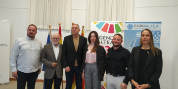 Altea, seu de la cloenda del projecte CoGreenEU