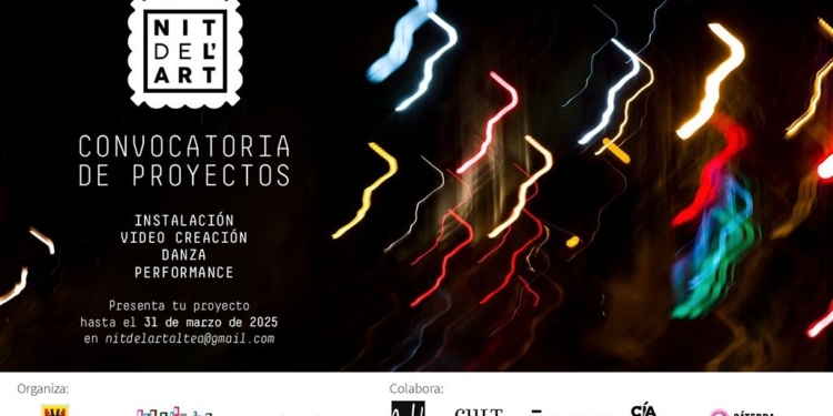 Cultura convoca la vuitena edició de “La Nit de l’Art”