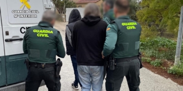 La Guàrdia Civil frustra un robatori amb violència i detenció il·legal a Callosa d’en Sarrià