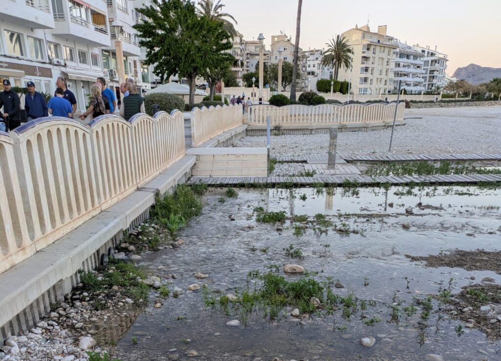 El famós i oblidat Xarco torna a Altea: Motius del aigua en la nova platja del Bol