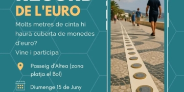 Torna el Rècord de l’Euro aquest diumenge al passeig d’Altea Torna el Rècord de l’Euro aquest diumenge al passeig d’Altea