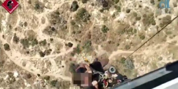 [video] Rescat d’una senderista amb deshidratació i rampes al Penyal d’Ifac