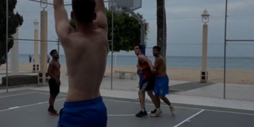 Altea Beach Street dona vida a la nova pista de bàsquet del Passeig Sant Pere