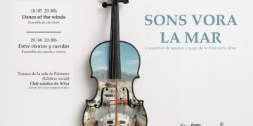 La Sinfonietta Altea torna al Club Nàutic amb el cicle “Sons vora la mar”