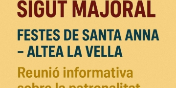Reunió informativa sobre la possible declaració patronal de les Festes de Santa Anna a Altea la Vella