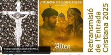 RETRANSMISSIÓ ENTRADA CRISTIANA FESTES MOROS I CRISTIANS ALTEA 2025