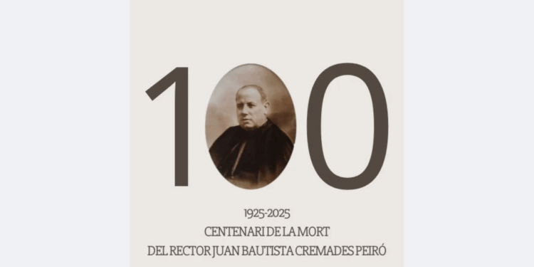 Introducció a les publicacions pel Centenari de la Mort del Rector Cremades. Novena al Stm. Crist del Sagrari 2025. Per José Antonio Martínez León