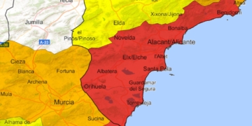 ⚠️🔴 AVÍS ROIG | Pluges torrencials. Demà 10 octubre