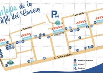 Talls de trànsit este dissabte amb motiu del Dia del Comerç d’Altea Talls de trànsit este dissabte amb motiu del Dia del Comerç d’Altea