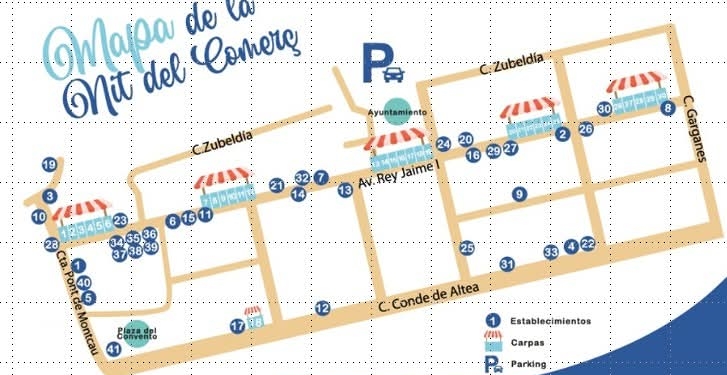Talls de trànsit este dissabte amb motiu del Dia del Comerç d’Altea Talls de trànsit este dissabte amb motiu del Dia del Comerç d’Altea