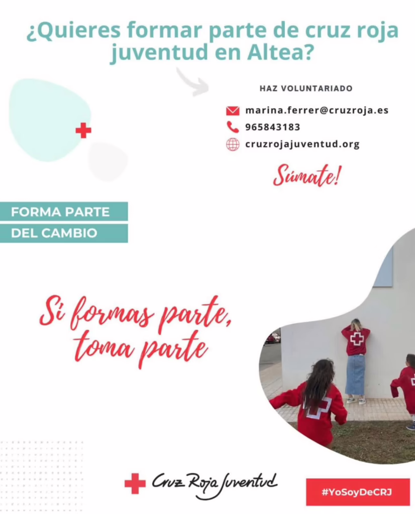 Creu Roja Altea presenta els seus projectes de Joventut dirigits a la infància i adolescència
