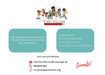 Places disponibles per a Promoció de l’Èxit Escolar en Creu Roja Altea Places disponibles per a Promoció de l’Èxit Escolar en Creu Roja Altea