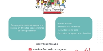 Places disponibles per a Promoció de l’Èxit Escolar en Creu Roja Altea