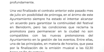 El Low Festival deixa Benidorm després de 15 anys i buscarà nova ciutat per a l’edició de 2026 El Low Festival deixa Benidorm després de 15 anys i buscarà nova ciutat per a l’edició de 2026
