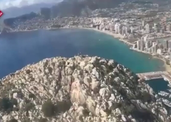 [video] Rescatada una jove de 24 anys després d’una caiguda prop del cim del Penyal d’Ifac