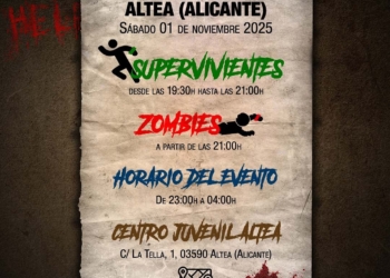 🧟♀️ Altea es prepara per a una nit de supervivència zombi 🧟♂️ 🧟♀️ Altea es prepara per a una nit de supervivència zombi 🧟♂️