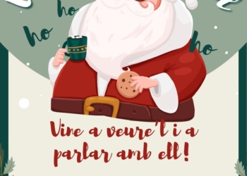 El Pare Noel visita Altea per rebre els xiquets i xiquetes abans de Nadal