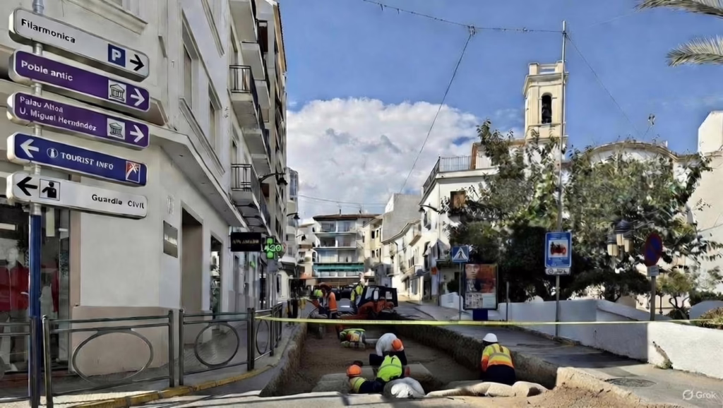 Trobades possibles restes fòssils durant les obres del Pont de Moncau