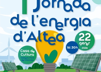Altea acull la 1a Jornada de l’Energia Comunitària per a fomentar l’estalvi i la transició energètica Altea acull la 1a Jornada de l’Energia Comunitària per a fomentar l’estalvi i la transició energètica