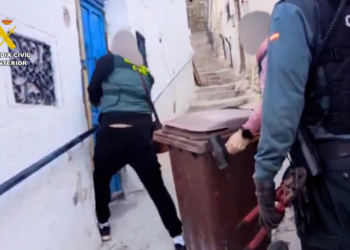 La Guàrdia Civil ha desmantellat un grup dedicat a robatoris en obres i venda de droga a la Vila Joiosa i Finestrat