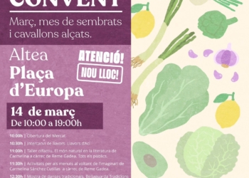 El Mercat del Convent celebra l’edició d’hivern el 14 de març