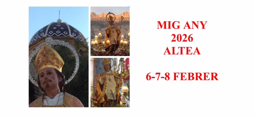 Altea celebra el Mig Any de Moros i Cristians amb tres dies de festa este cap de setmana