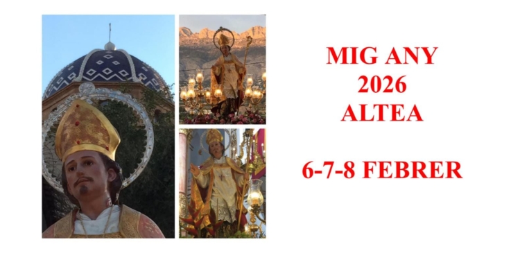 Altea celebra el Mig Any de Moros i Cristians amb tres dies de festa este cap de setmana Altea celebra el Mig Any de Moros i Cristians amb tres dies de festa este cap de setmana