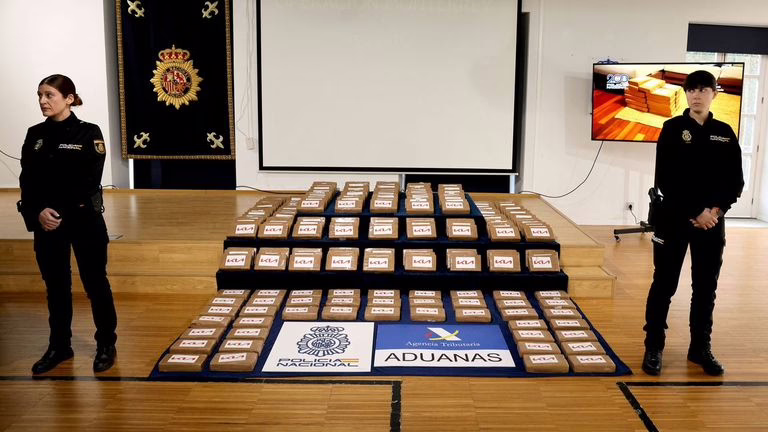 Un resident d’Altea, peça clau en la logística d’una xarxa internacional de narcotràfic de cocaïna