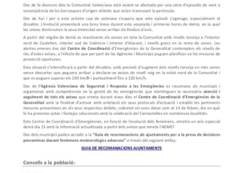 El Centre de Coordinació d’Emergències amplia l’alerta taronja per vents al litoral nord