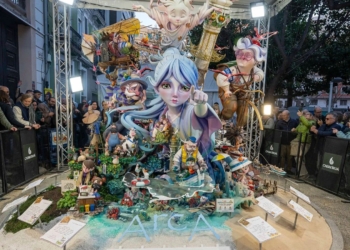 La Capella del Santíssim Crist del Sagrari d’Altea apareix en la falla infantil guanyadora