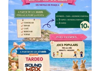 La Comissió de Festes de Sant Llorenç organitza una festa de Pasqua el 5 d’abril a Villa Gadea