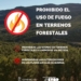 La Generalitat recorda la prohibició de l’ús del foc en terrenys forestals durant els dies de Setmana Santa i Pasqua
