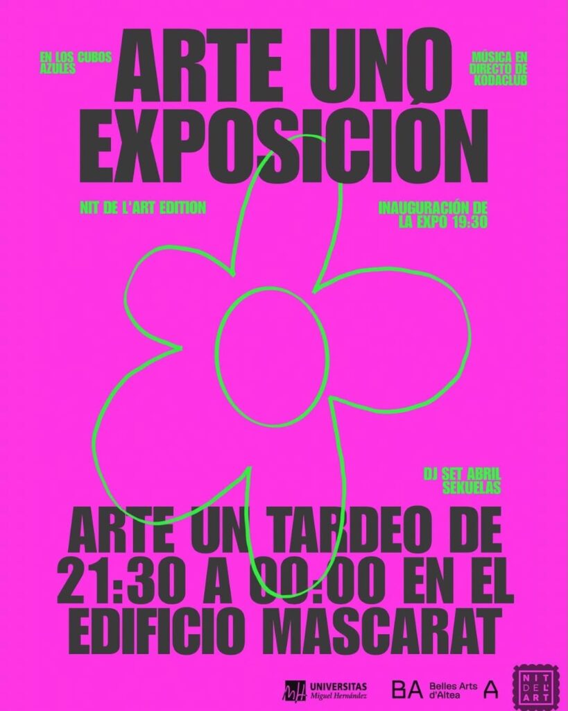 ArteUno inaugura una exposició d’art emergent dins de la Nit de l’Art d’Altea