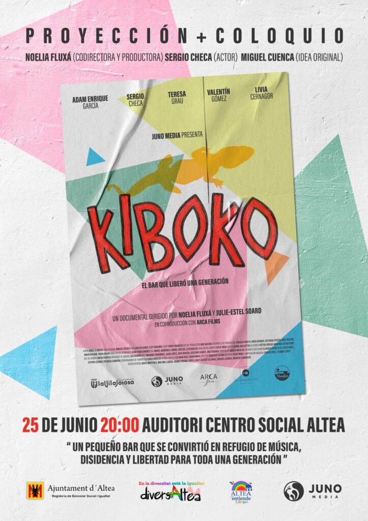 Kiboko arriba a Altea amb una projecció especial i col·loqui sobre memòria, llibertat i comunitat el pròxim dijous dia 25 Kiboko arriba a Altea amb una projecció especial i col·loqui sobre memòria, llibertat i comunitat el pròxim dijous dia 25