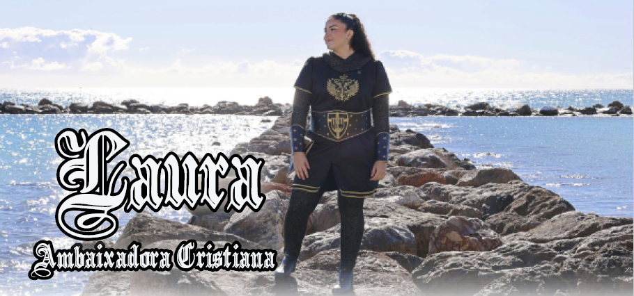 Saluda Laura, Ambaixadora Cristiana de Cristians de la Muralla